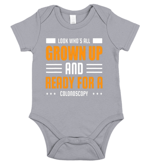 Ready for Colonoscopy Funny 50th Birthday Gift 50 years old Short Sleeve Baby One-Piece