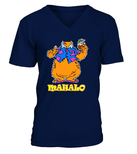 mahalo shirt V-Neck T-shirt