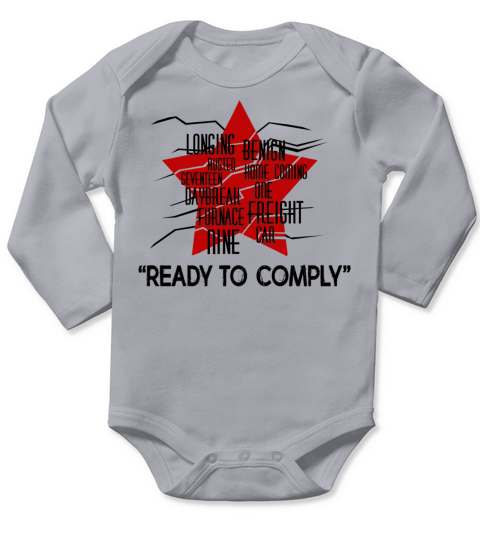 The winter soldier activation code Ready to Comply Long Sleeve Baby One-Piece