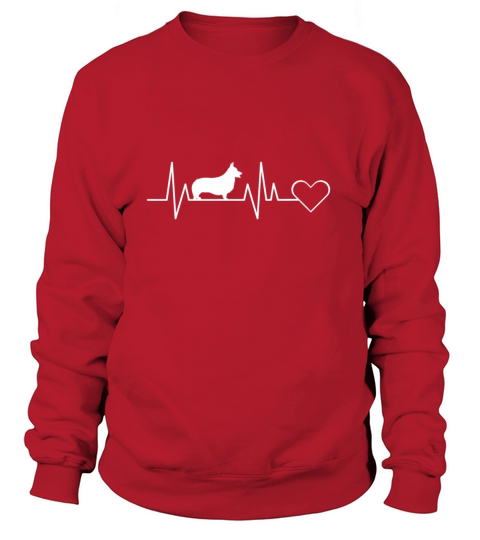 Welsh Corgi Heartbeat Gift for Men Woman Children Women's Sweatshirt