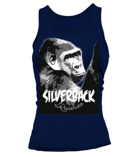 Rwanda Silverback Male Gorilla Women's Tank Top