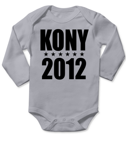 Kony 2012 Long Sleeve Baby One-Piece