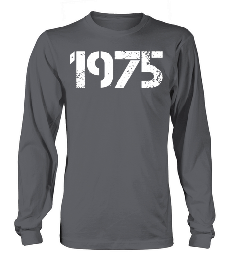 1975 Retro Vintage Birthday since in 1975 gift Women's Long Sleeve