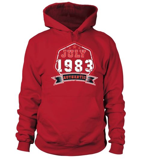 July 1983 Vintage Gift Idea Women's Hoodie