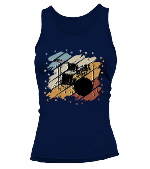 Drummer Tshirt For Drummers Musicians Rock Bass Women's Tank Top