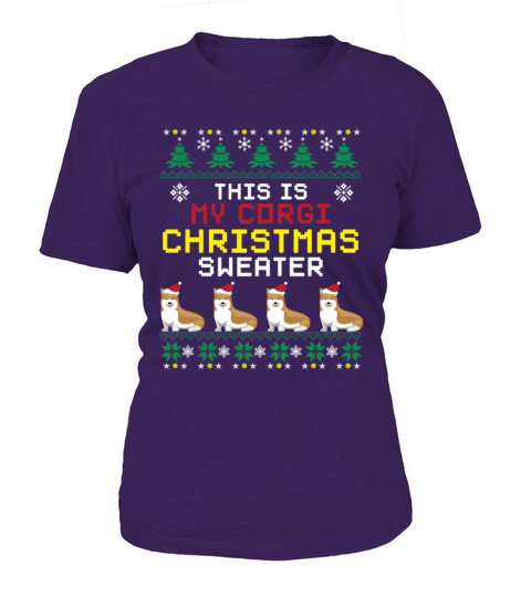 Corgi Christmas Corgi Dog Christmas Shirt Women's T-Shirt
