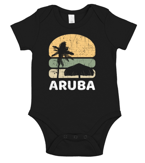 aruba Short Sleeve Baby One-Piece