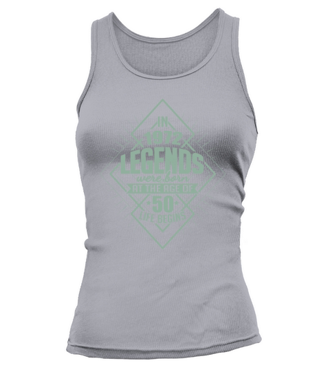 Cool gifts for 50th birthday born in 1972 Tank top Woman