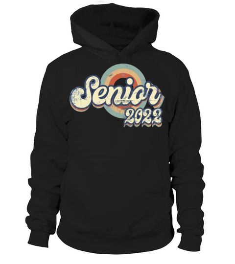 retro vintage senior 2022 Women's Hoodie