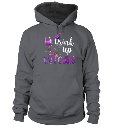 Drink Up Witches T-Shirt For Halloween Drinking Women's Hoodie