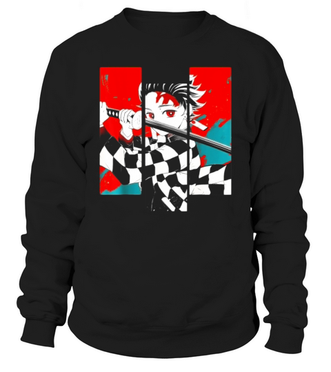 Retro Slayer Demon Anime Arts Men's Sweatshirt