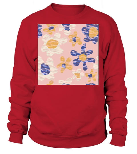 Summer Blooms Neck Gaiter Pink Orange White and Women's Sweatshirt