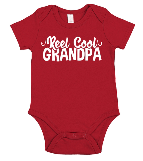 Fishing Grandpa Short Sleeve Baby One-Piece