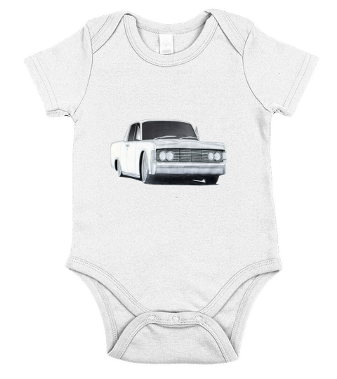 1965 Lincoln Continental T-Shirts Short Sleeve Baby One-Piece