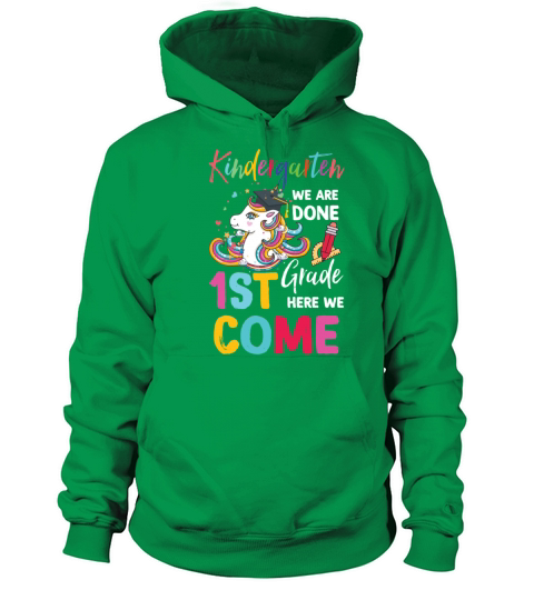 Kindergarten Graduation Magical Unicorn Gift Women's Hoodie