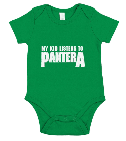 Pantera Official My Kids Listen To Pantera Short Sleeve Baby One-Piece
