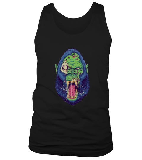 Monkey Gorilla Monster Scared Men's Tank Top