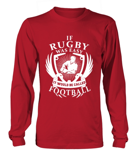If Rugby Was Easy Women's Long Sleeve