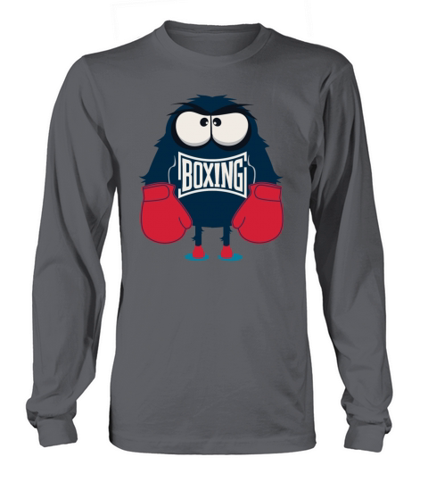 Funny monster boxing martial arts kids gift Women's Long Sleeve
