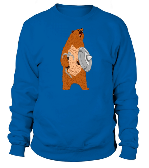 Unique Bear Shirt Nice Outdoor Warrior Funny Bear Women's Sweatshirt