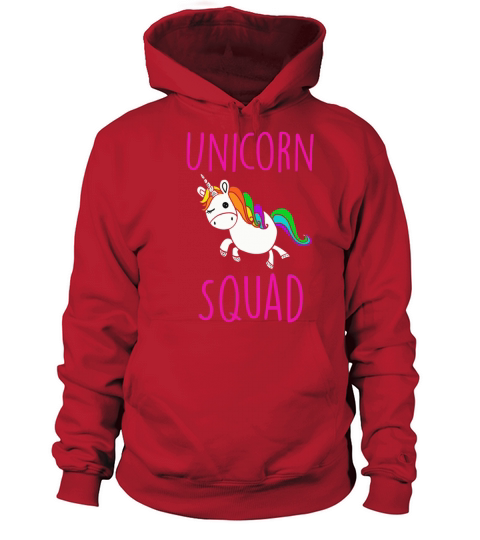 Unicorn Squad Cute Funny Men's Hoodie