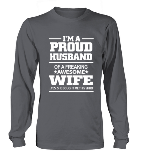 Im A Proud Husband Women's Long Sleeve