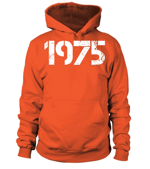 1975 Retro Vintage Birthday since in 1975 gift Women's Hoodie