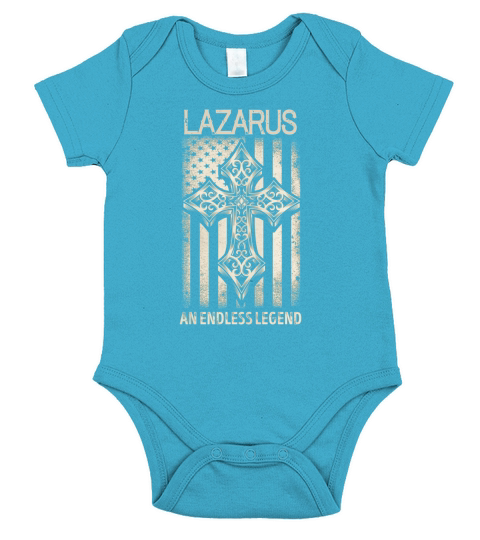 LAZARUS An Endless Legend Name Shirts Short Sleeve Baby One-Piece