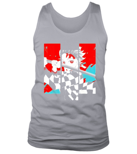 Retro Slayer Demon Anime Arts Men's Tank Top