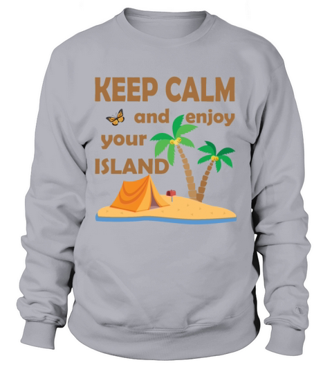 Animal crossing new horizon keep calm island nook Women's Sweatshirt