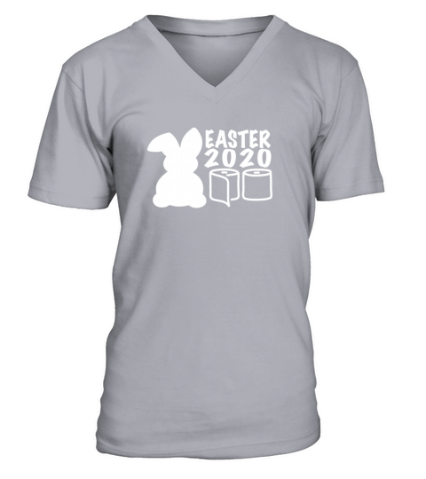 Corona Easter Virus Pandemic 2 Men's V-Neck T-shirt