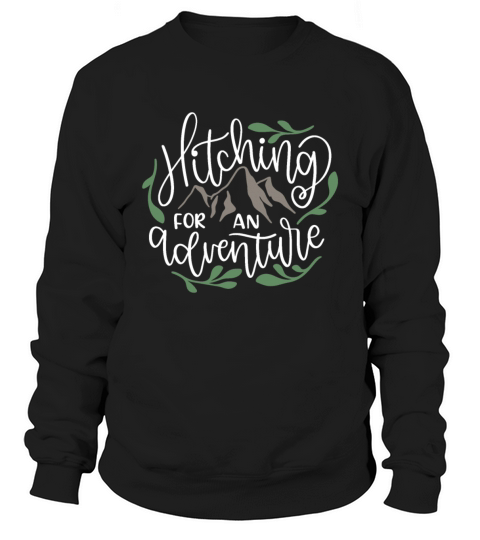 Hitching for adventure Men's Sweatshirt