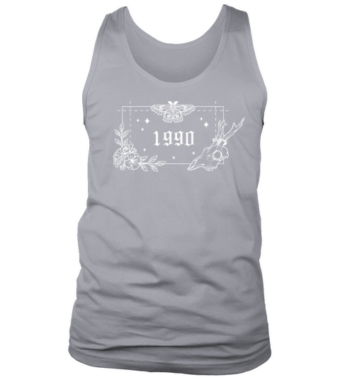 1990 Year Of Birth Gothic Grunge Aesthetic Gift Men's Tank Top