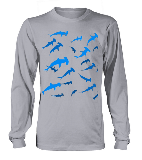 Hammerhead shark In The Sea Women's Long Sleeve