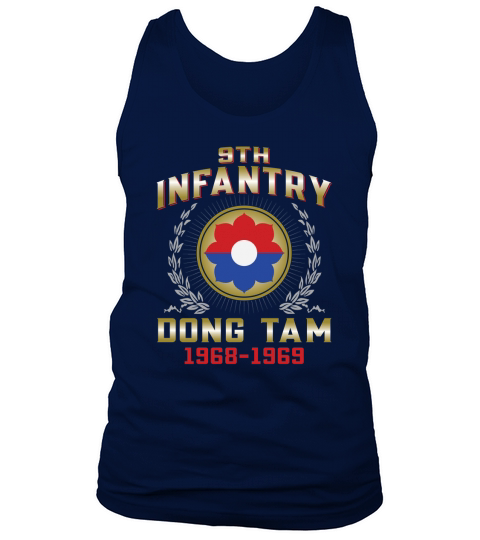 9TH INFANTRY DONG TAM 1968 to 1969 Tank Top Unisex