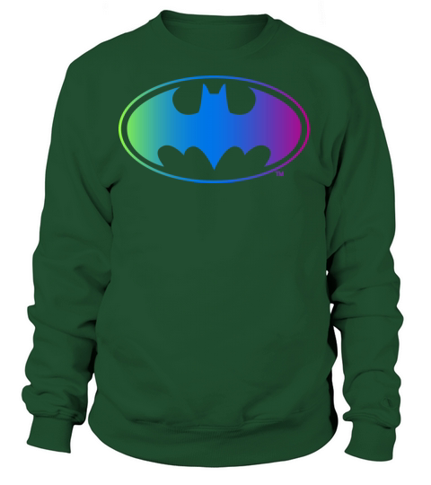 Batman Neon Logo Colors Women's Sweatshirt