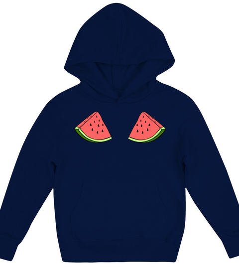 Boob Watermelon Kids Hoodie