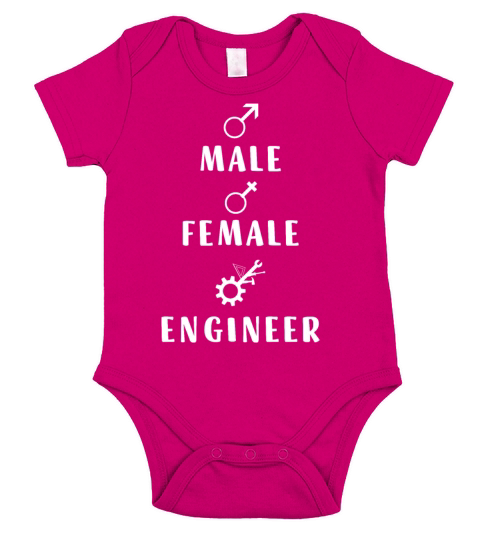 Engineer Engineering Technician Mechanics Science Short Sleeve Baby One-Piece
