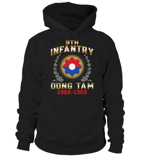 9TH INFANTRY DONG TAM 1968 to 1969 Hoodie Unisex