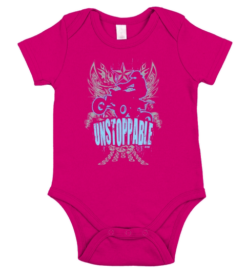 ATV Quad Unstoppable Short Sleeve Baby One-Piece