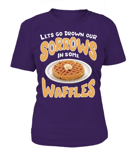 Parks and Recreation "Drown Our Sorrows in Some Waffles" Tee T-Shirt Woman