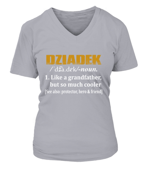 Dziadek like a grandfather but so much cooler V-neck T-Shirt Woman