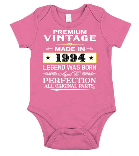 PREMIUM VINTAGE 1994 Short Sleeve Baby One-Piece