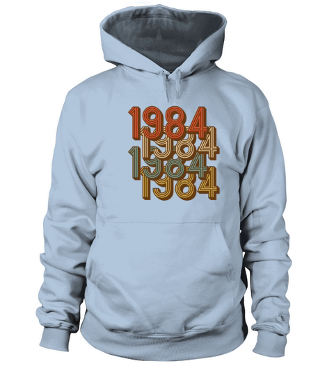 1984 vintage retro Men's Hoodie