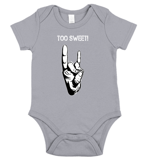 too sweet Short Sleeve Baby One-Piece