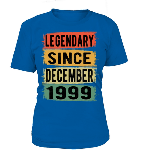 Birthday Retro Legendary December 1999 Women's T-Shirt