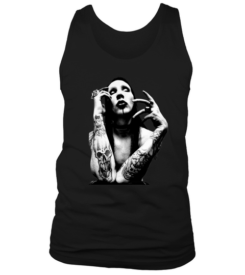 Aebipo Marilyn Manson Tank Top Unisex