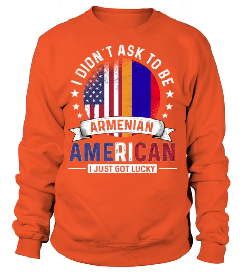 Armenian American Flags Pride Armenia Flag Women's Sweatshirt