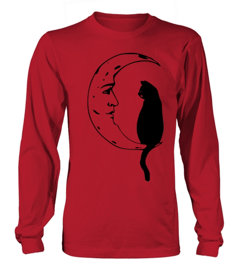 Cat Moon Women's Long Sleeve