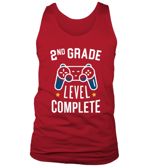 2nd Grade Level Complete - End of the School Year Men's Tank Top
